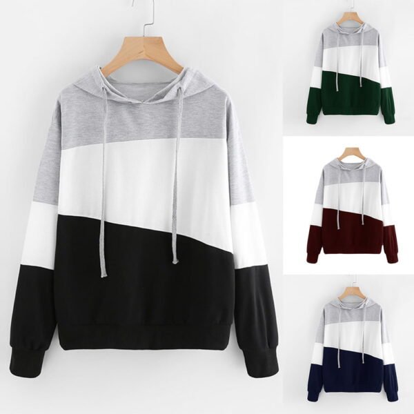 Women's Hooded Long-Sleeved Top