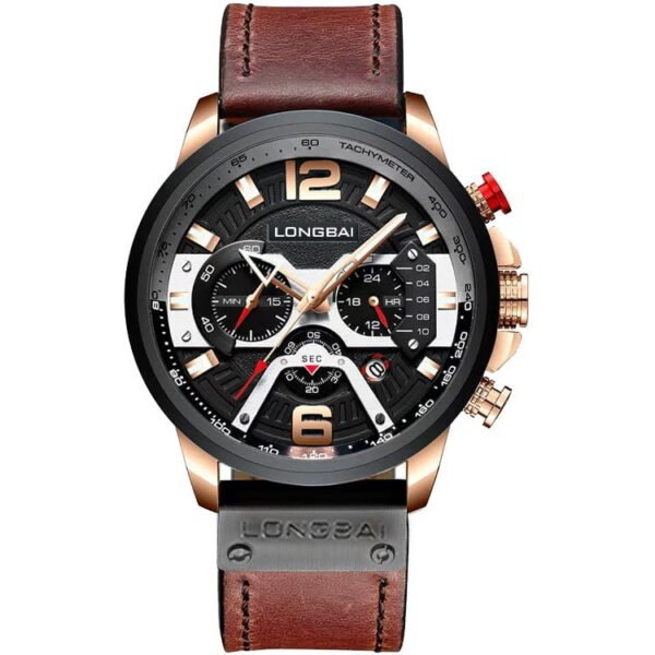 LONGBAI Multifunctional Waterproof Watch High-end Watch