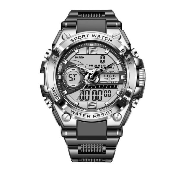 Original Double Display Electronic Sports Watch Luminous Watch Waterproof Watch