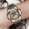 Original Double Display Electronic Sports Watch Luminous Watch Waterproof Watch