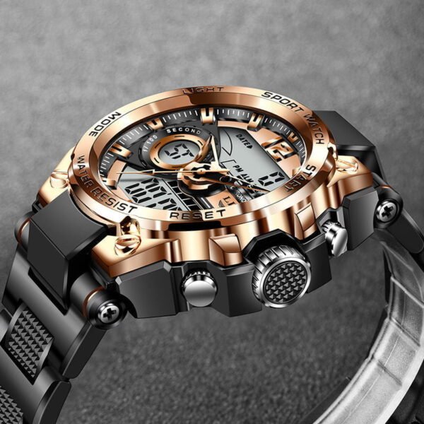 Original Double Display Electronic Sports Watch Luminous Watch Waterproof Watch