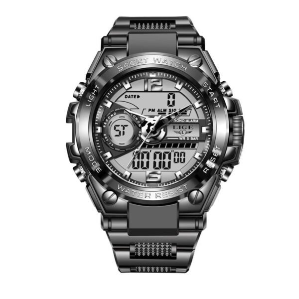 Original Double Display Electronic Sports Watch Luminous Watch Waterproof Watch