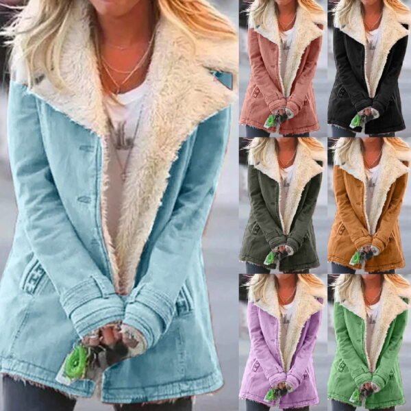 Long Warm Coats Composite Jacket