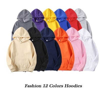Hoodies solid color sweater