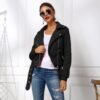 Women's Jacket Oblique Zipper