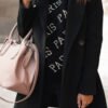 Woolen Long Coat Women