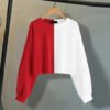 Dual Color Short Sweater