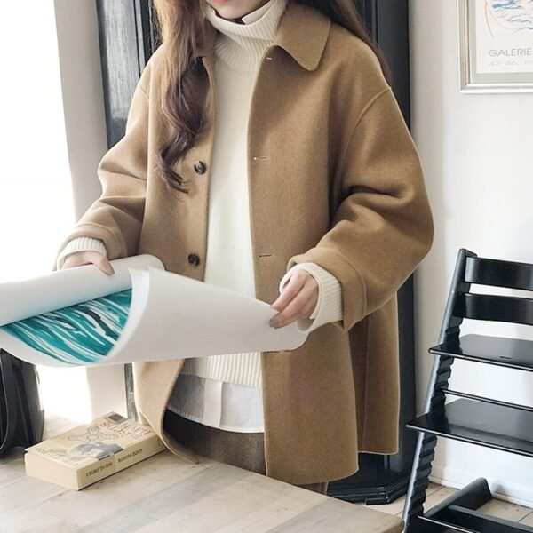 Ladies Soft Woolen Coat
