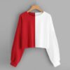 Dual Color Short Sweater