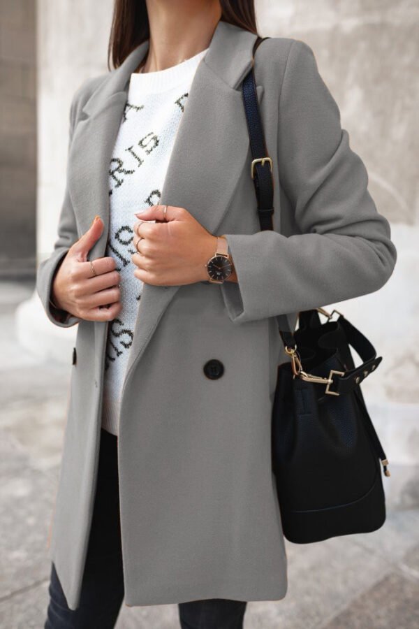Woolen Long Coat Women
