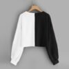 Dual Color Short Sweater