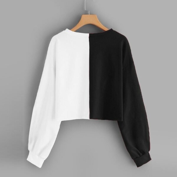 Dual Color Short Sweater