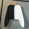Dual Color Short Sweater