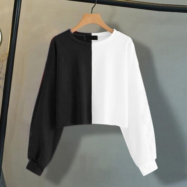 Dual Color Short Sweater