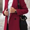 Woolen Long Coat Women