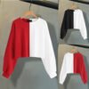 Dual Color Short Sweater