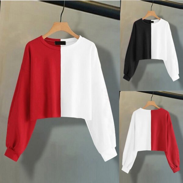 Dual Color Short Sweater