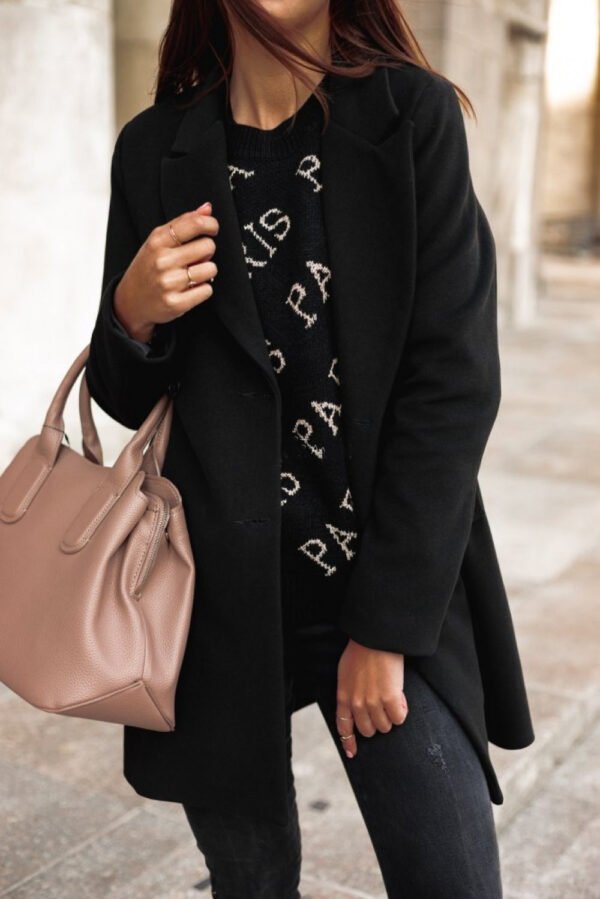 Woolen Long Coat Women