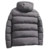 Hooded Parka Coat Men Long Sleeve Jacket