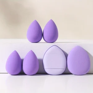 6 Pcs Cosmetic Puff Makeup Sponge Set