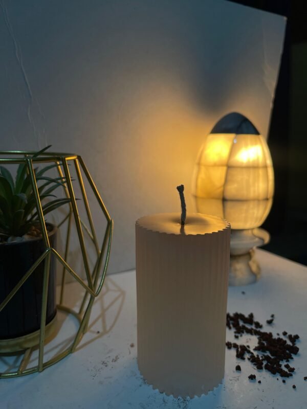 Scented Lining Pillar Candle