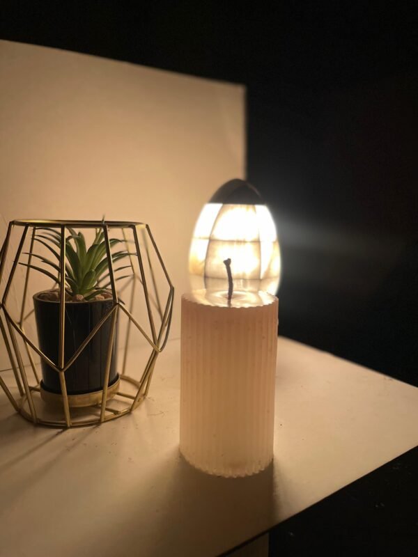 Scented Lining Pillar Candle